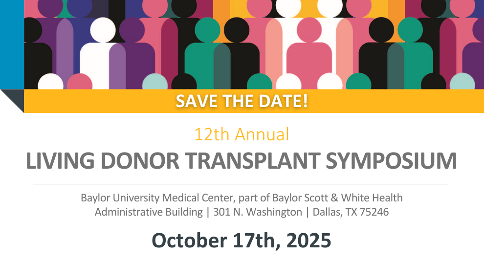 Living Donor Transplant Symposium